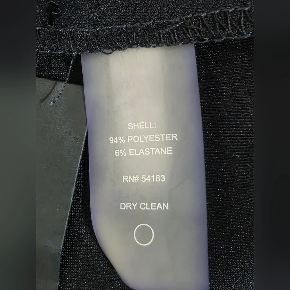 Tommy Hilfiger Scuba Crepe Sheath Dress In Navy Womens Size 8 New With Tags - Picture 9 of 12